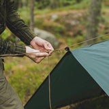 Using a Tarp as Shelter