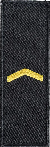 Varusteleka M05 arvomerkki, Merivärinen