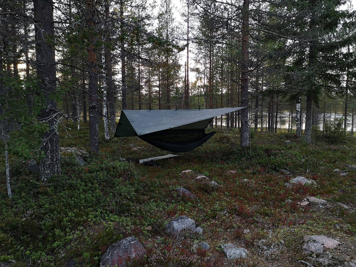 DD Hammocks 3x3 Tarp, Olive Green