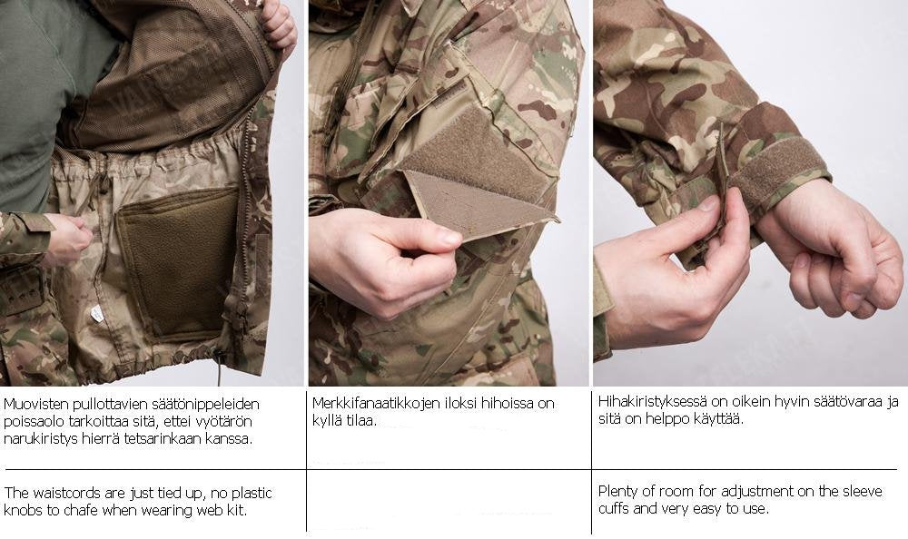 British PCS Windproof Smock, MTP, surplus