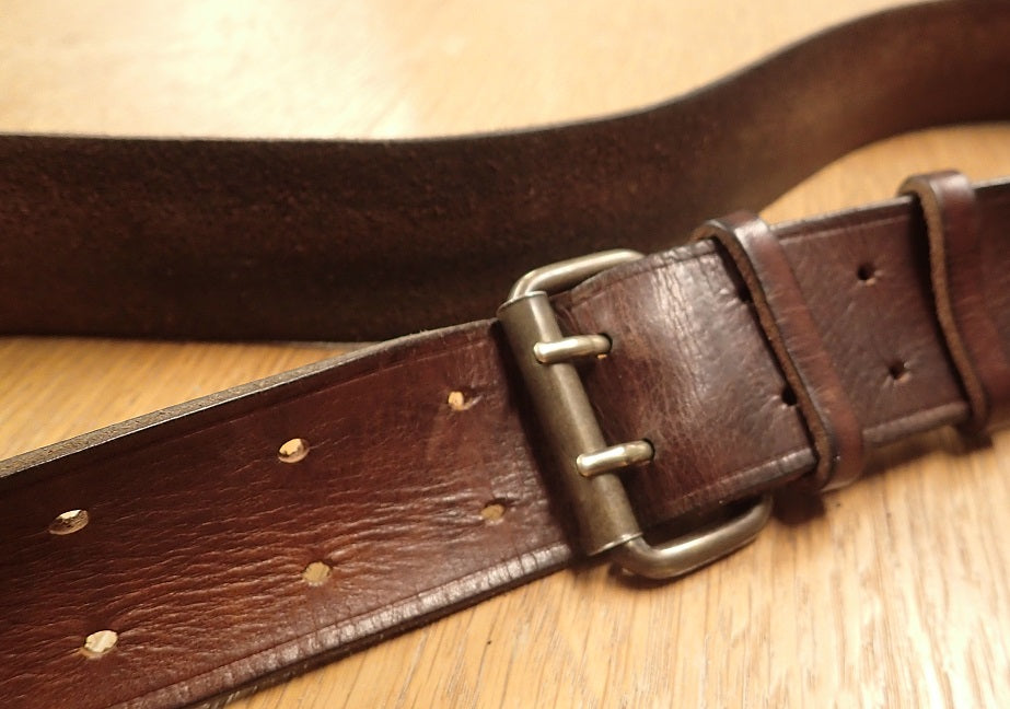 1915 or 2015? This belt gets a magnificent patina in use!