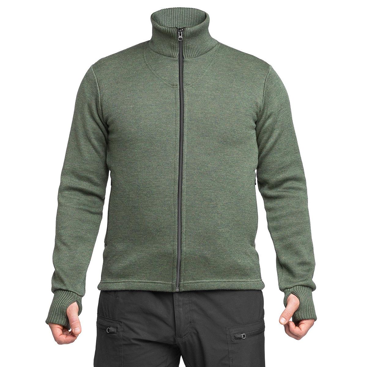 Varusteleka Merinowoll-Pullover mit Reißverschluss