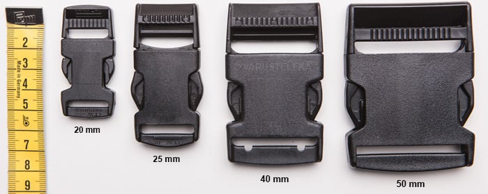 ITW Classic SR buckle, Black