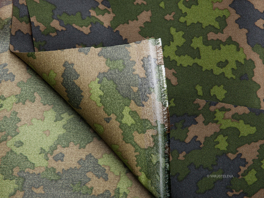 Foxa Foxdura 500D Camo Stoff, M05 Waldtarnung, Meterware