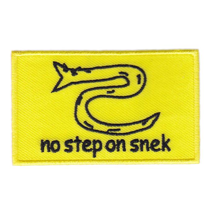 Varusteleka No Step On Snek moraalimerkki