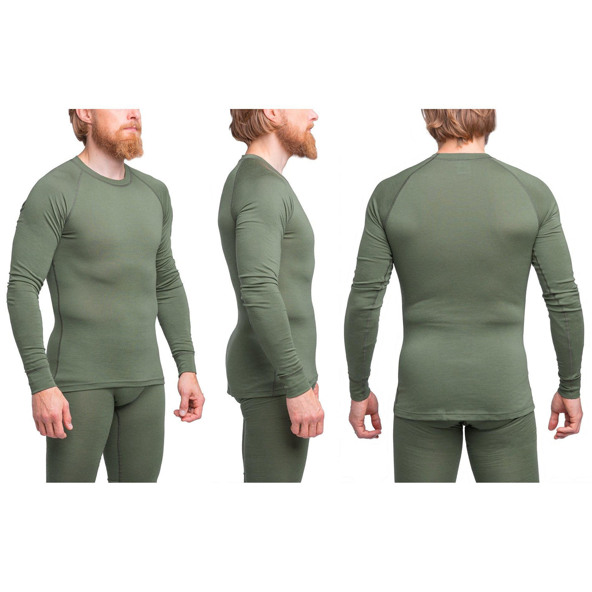Varusteleka L1 Langarmshirt, Merinowolle