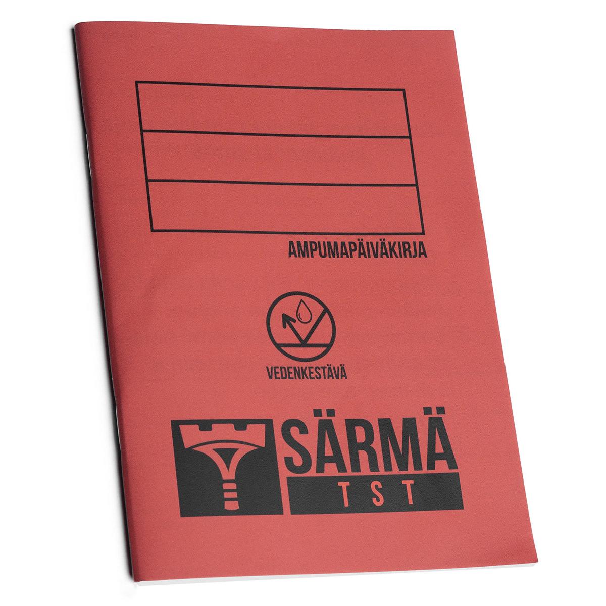 Varusteleka Waterproof Shooting diary