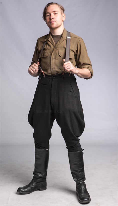 Helsingin Olkain button suspenders