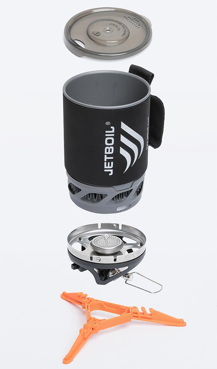 Jetboil MicroMo Campingkocher, Carbon