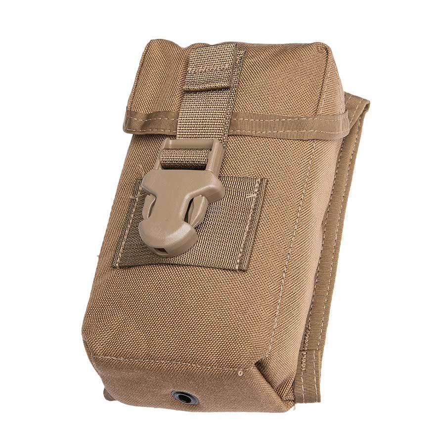 USMC MOLLE Optical Instrument Padded Case, kojootinruskea, ylijäämä