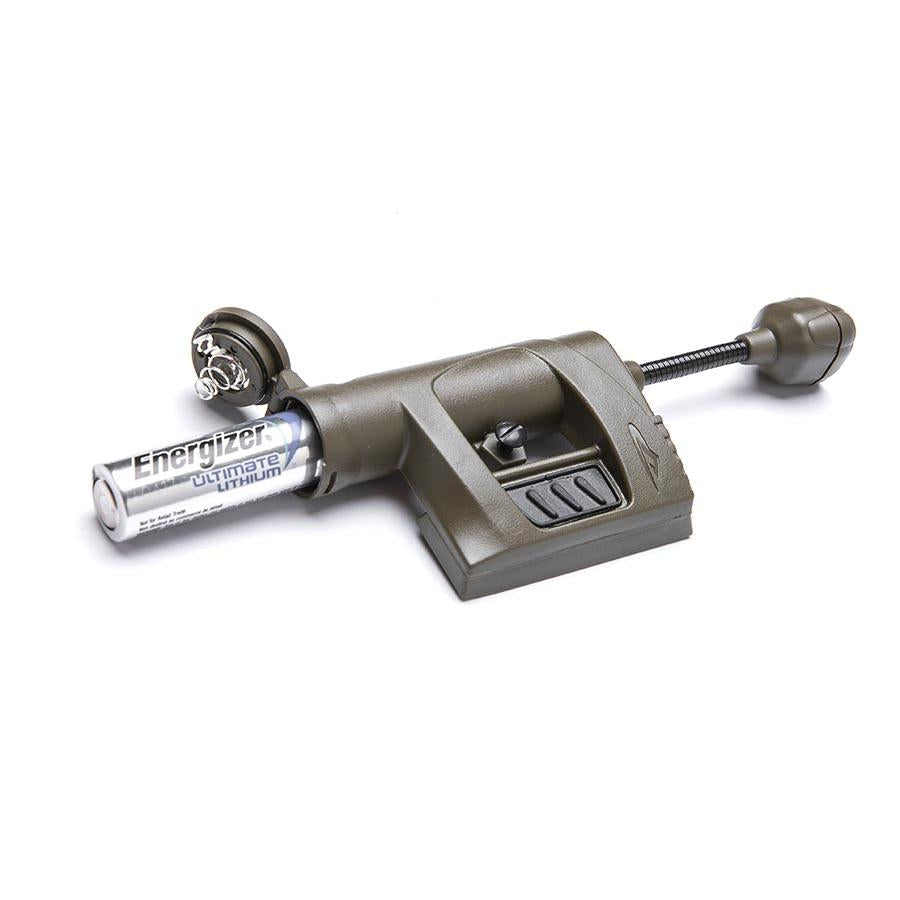 Funktioniert mit einer einzelnen AA-Batterie (enthalten).