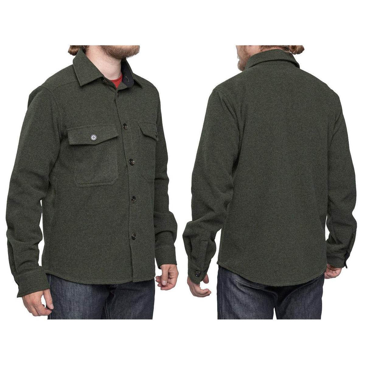 Model's measurements 175 / 98 cm (5' 9 / 40'); with size Medum Regular worn.
