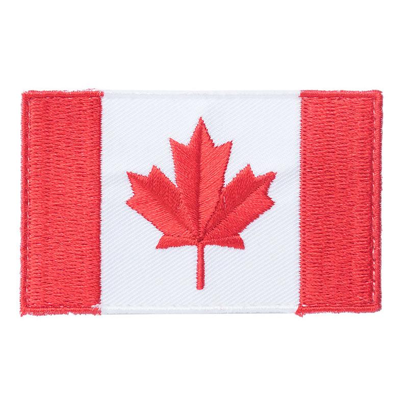 Varusteleka Canadian Flag Patch, 77 x 47 mm