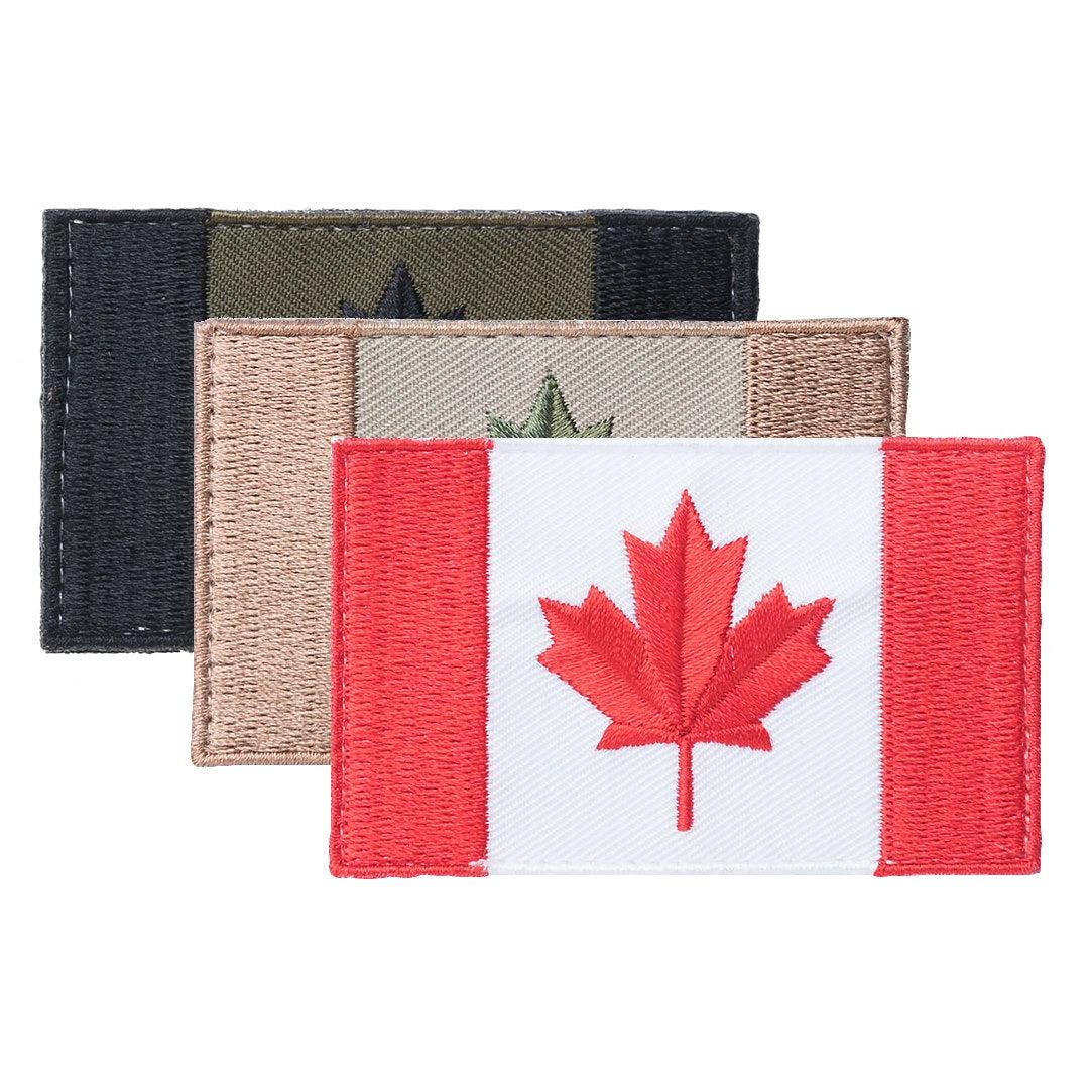 Varusteleka Canadian Flag Patch, 77 x 47 mm