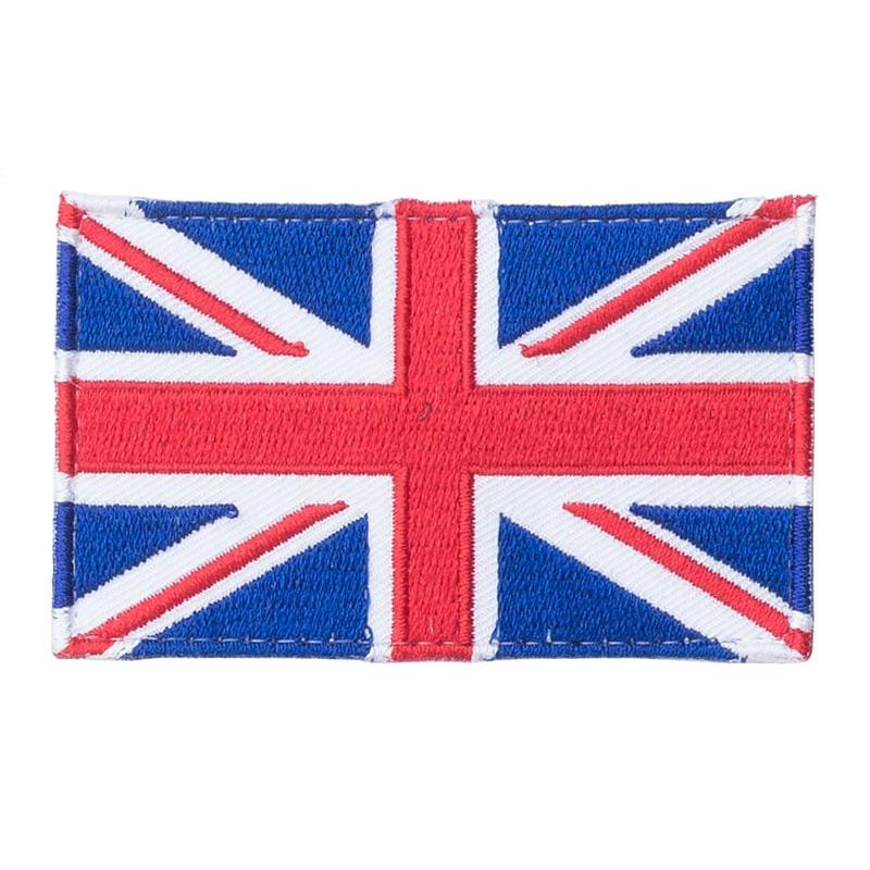Varusteleka The United Kingdom Flag Patch, 77 x 47 mm