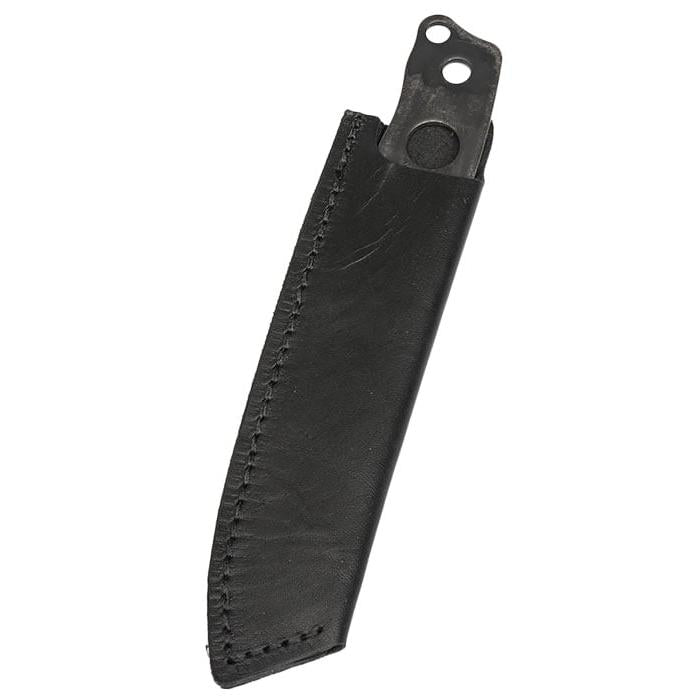 Only fits the sheath with a bare tang.