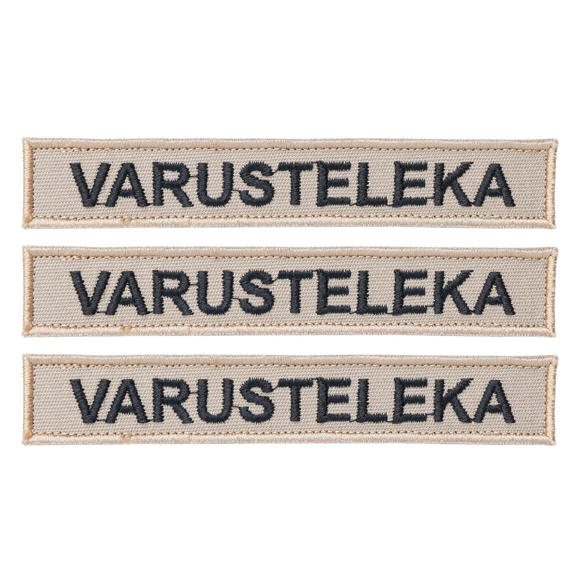 Varusteleka M05 Name Tag w. Custom Text, 3-Pack