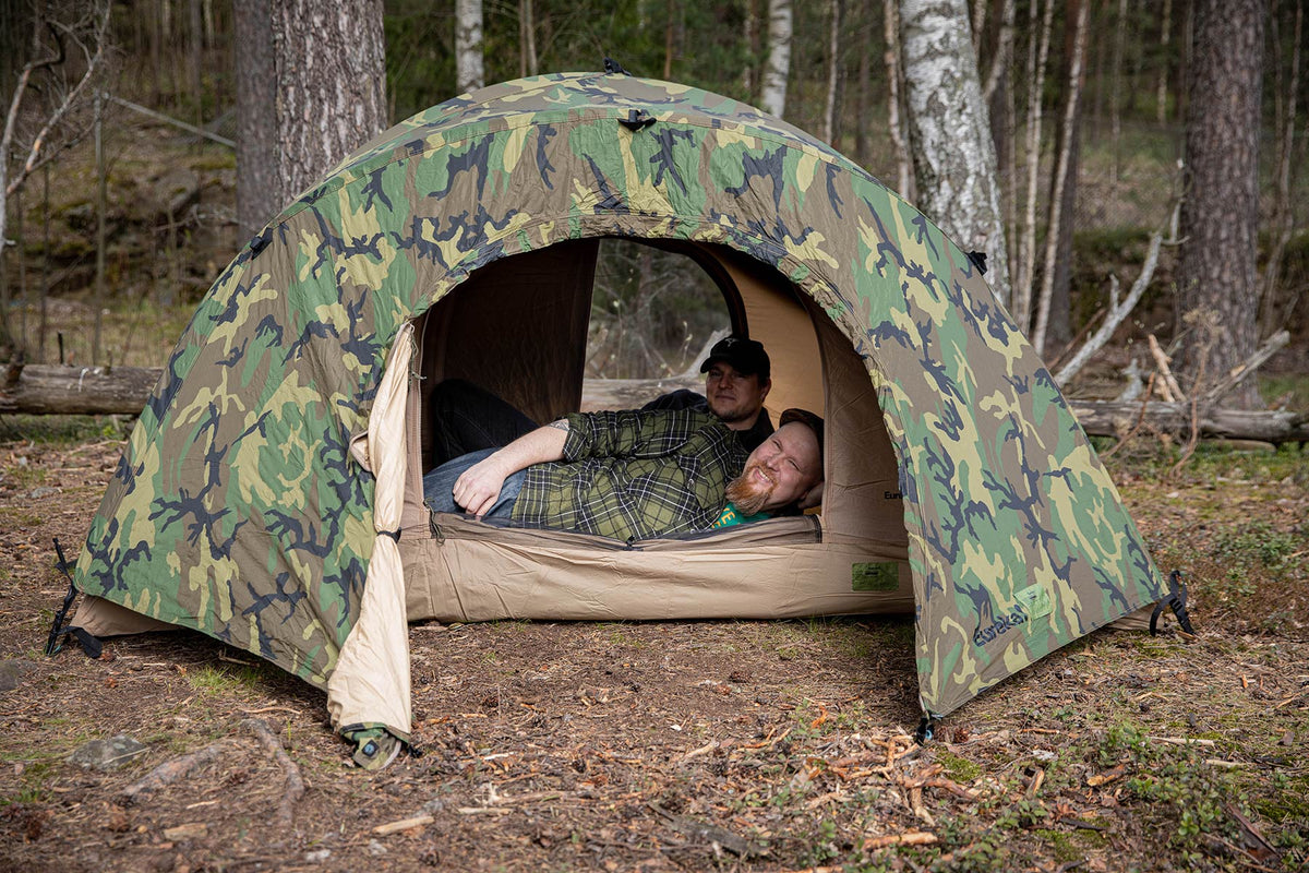US Two-person Tent, Woodland, Surplus