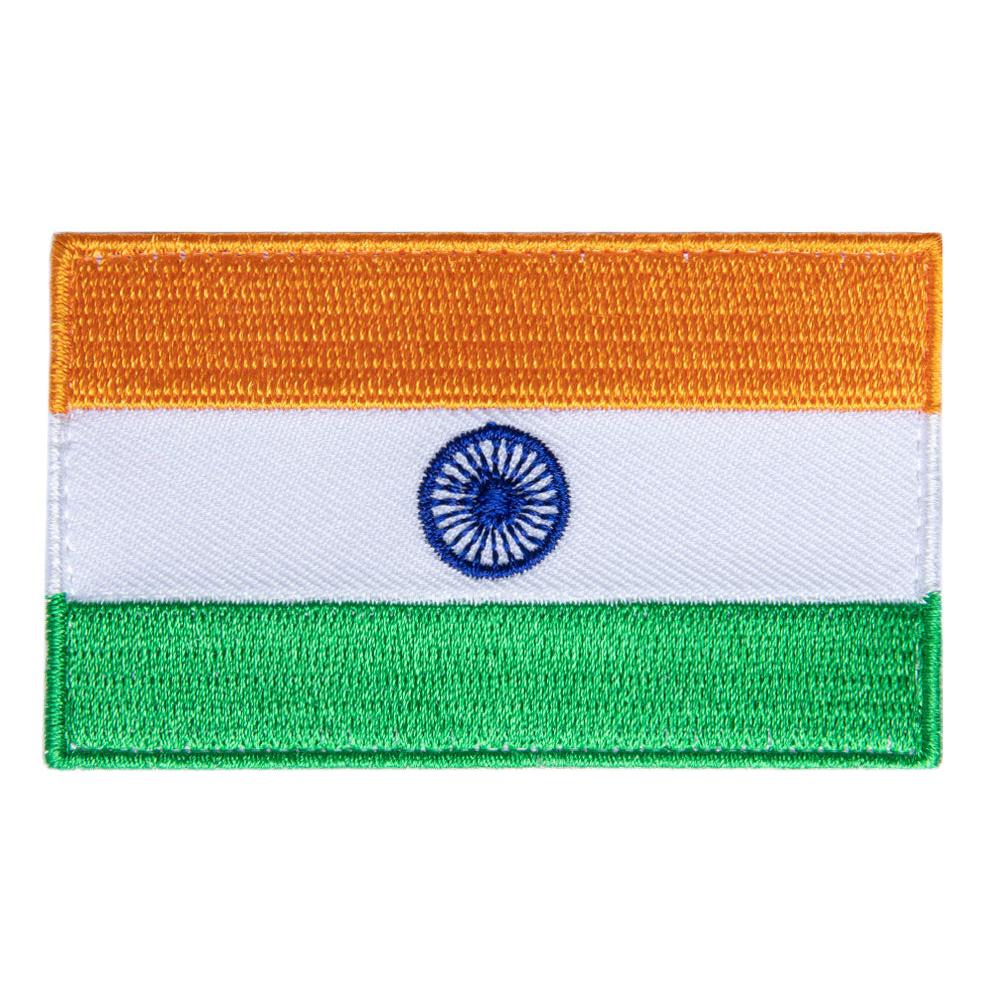 Varusteleka Indian Flag Patch, 77 x 47 mm