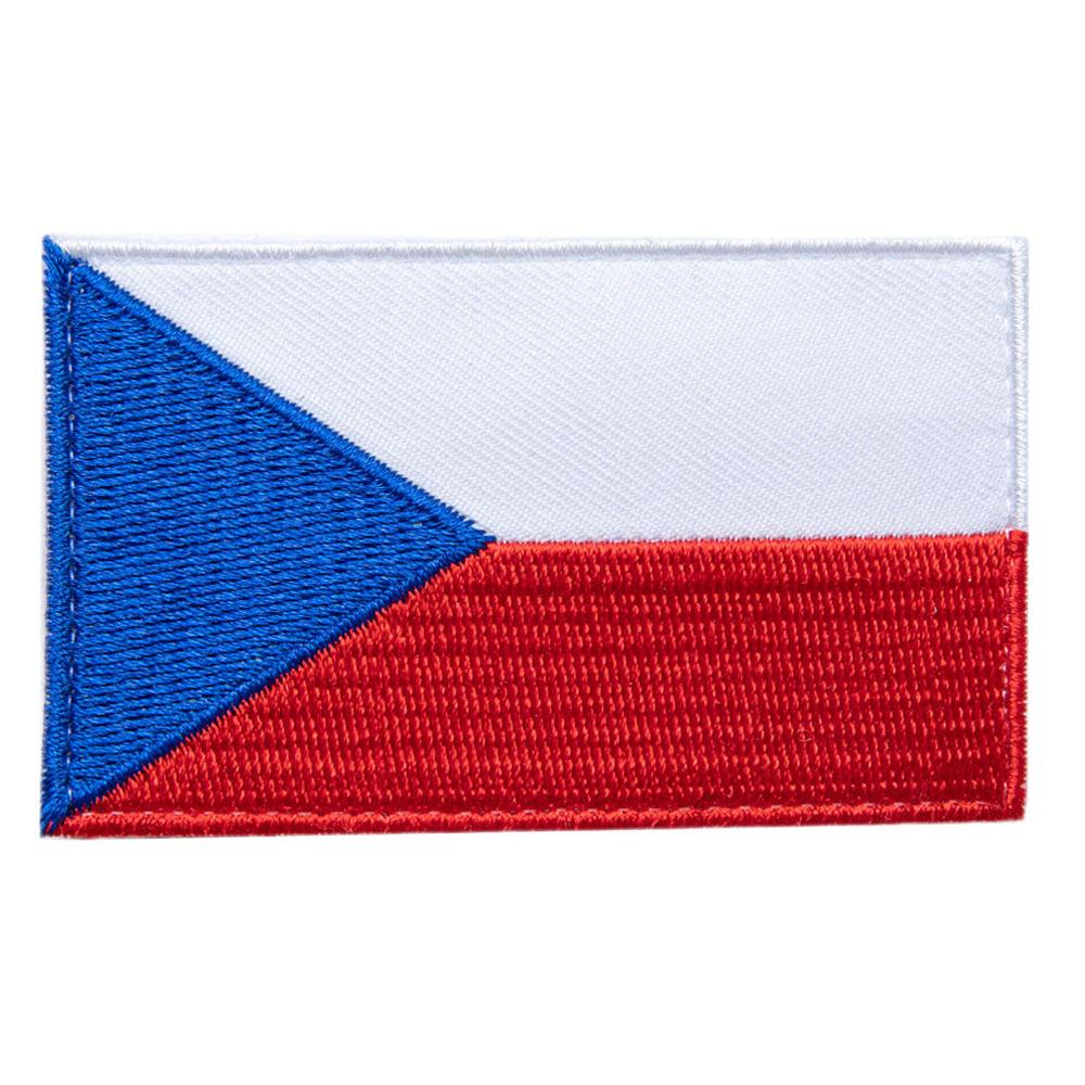 Varusteleka Czech Flag Patch, 77 x 47 mm
