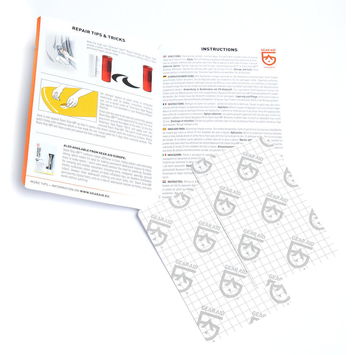 Gear Aid Tenacious Tape Flex Aufnäher, Transparent