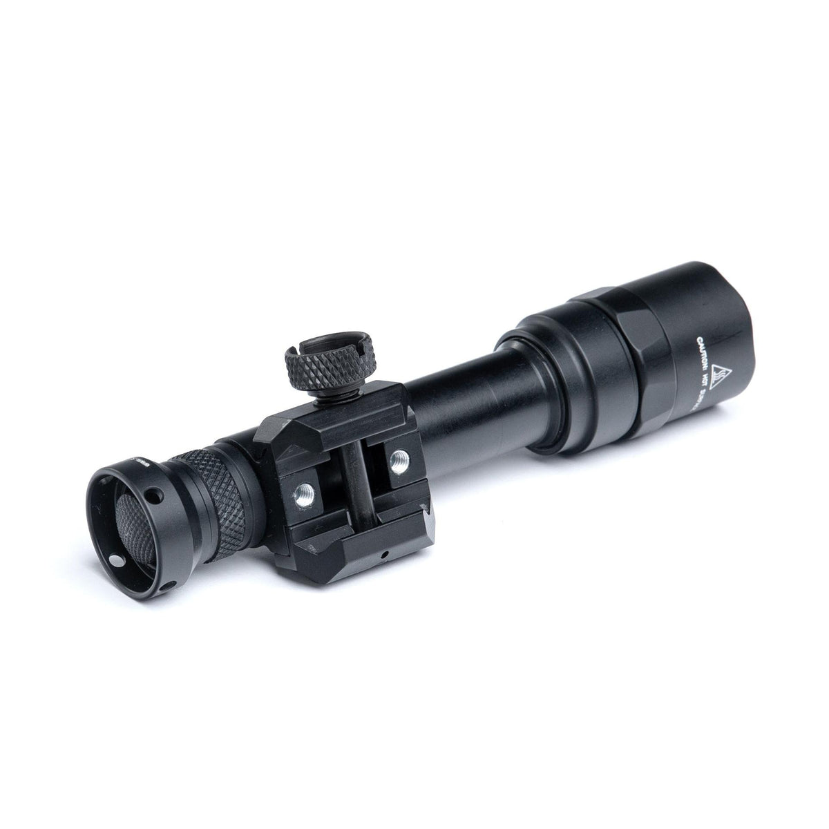Two holes with 8-32 threads for alternative mounting options.