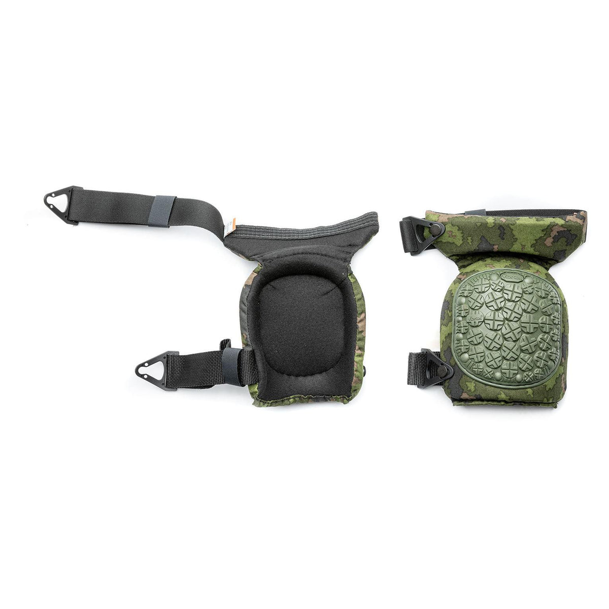 A rubber strip on the backside (top) keeps the pad in place.