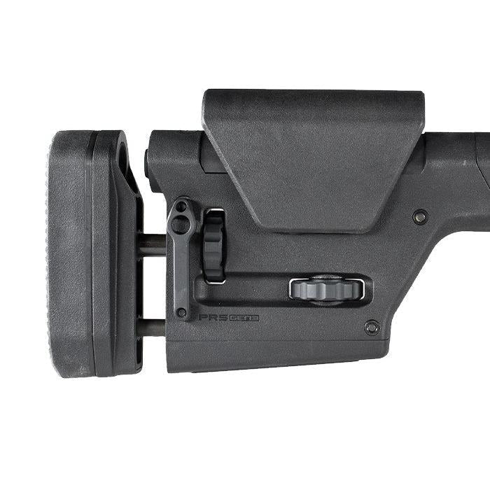 Hand-adjustable LoP and comb height.