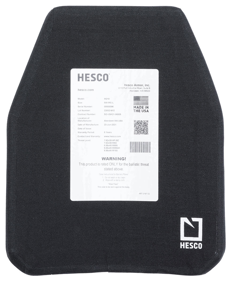 Hesco M210 Armor Plate, Special Rifle Threat, Stand Alone