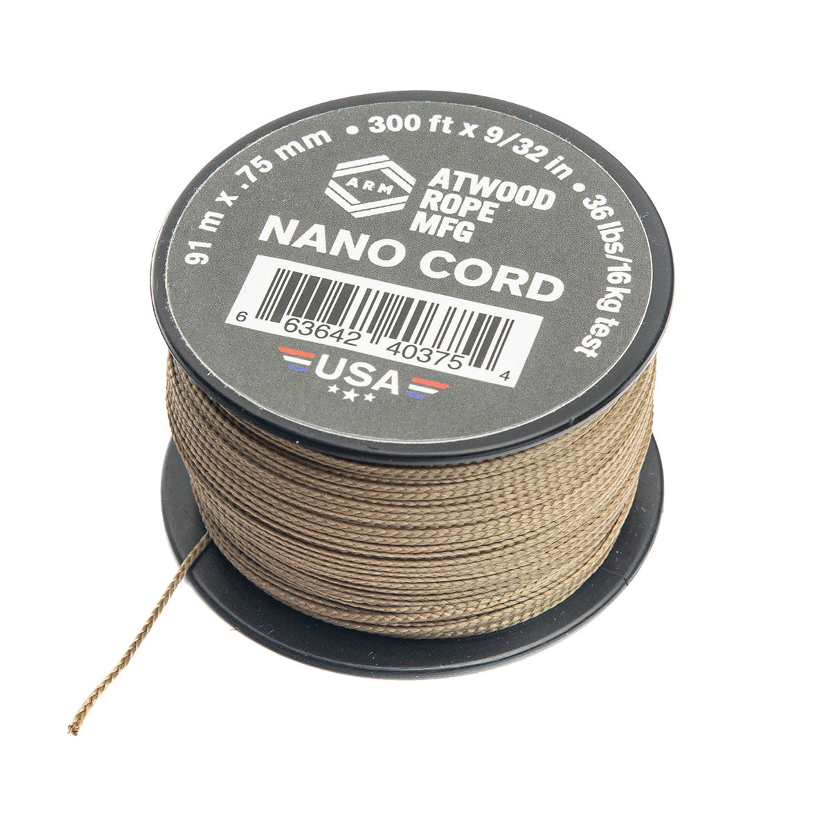 Atwood Rope 0,75 mm Nano-Kabel, 91 m