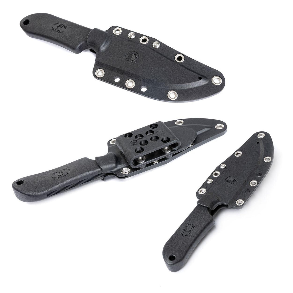 The adjustable sheath enables a wide range of carrying options.