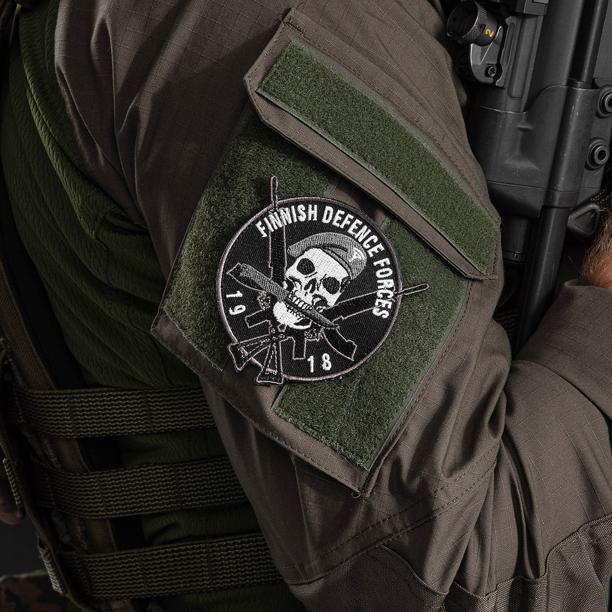Varusteleka FDF Morale Patch