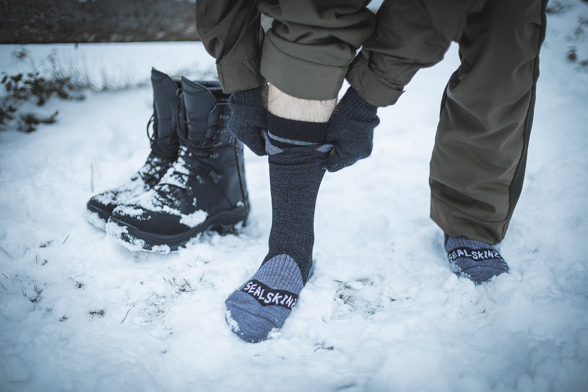 Sealskinz Waterproof All Weather Mid Sock 