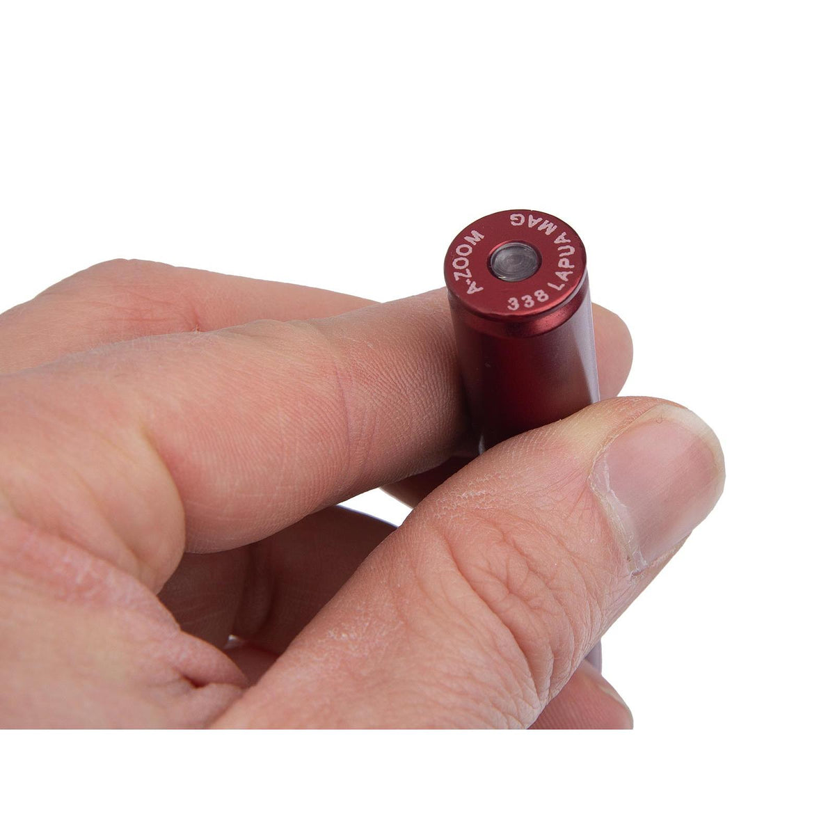 Instead of a primer; these have a buffer to soften the impact of the firing pin / striker.