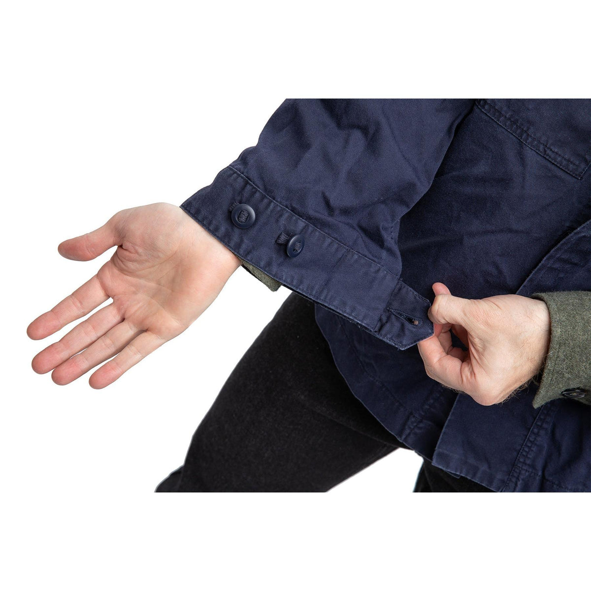 British Royal Navy Light Combat Jacket, Dark Blue, Surplus