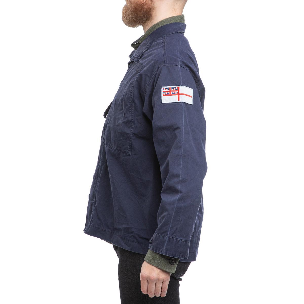 British Royal Navy Light Combat Jacket, Dark Blue, Surplus