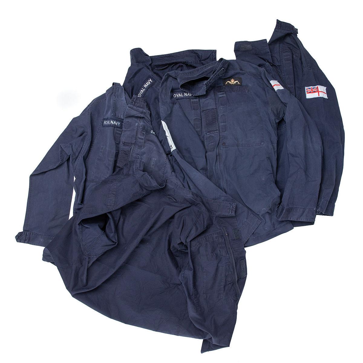 British Royal Navy Light Combat Jacket, Dark Blue, Surplus