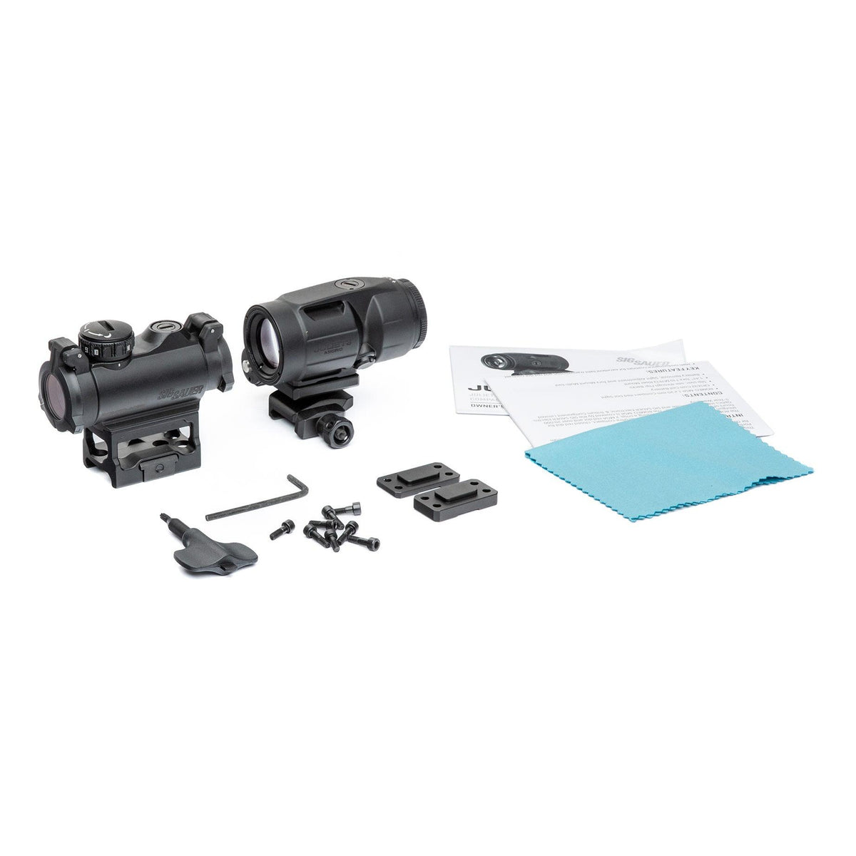 Sig Sauer Romeo MSR Red Dot with Juliet3-Micro Magnifier