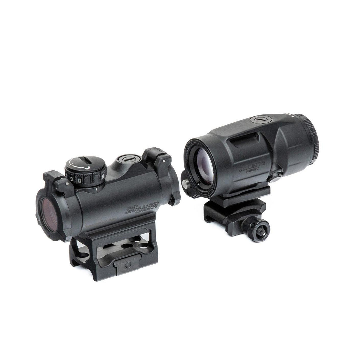Sig Sauer Romeo MSR Red Dot with Juliet3-Micro Magnifier