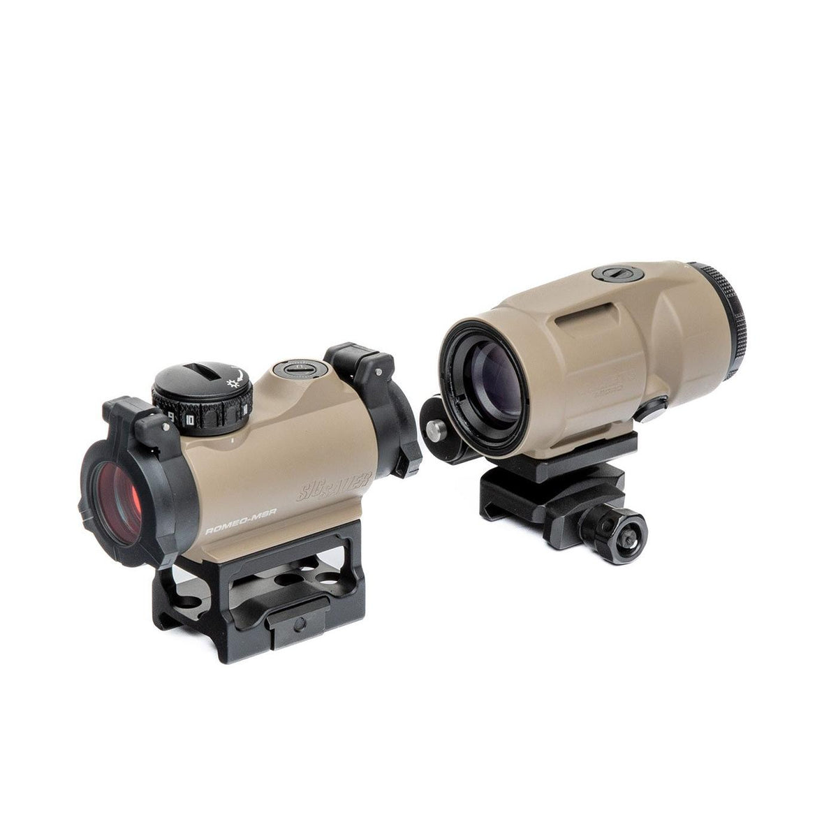 Sig Sauer Romeo MSR Red Dot with Juliet3-Micro Magnifier