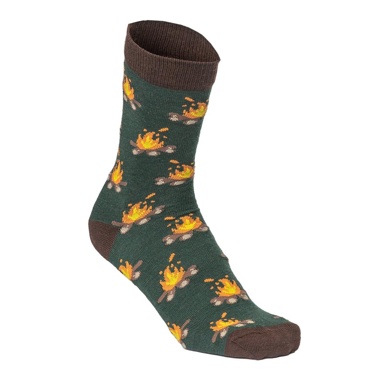 Varusteleka Gemusterte Socken, Merinowolle