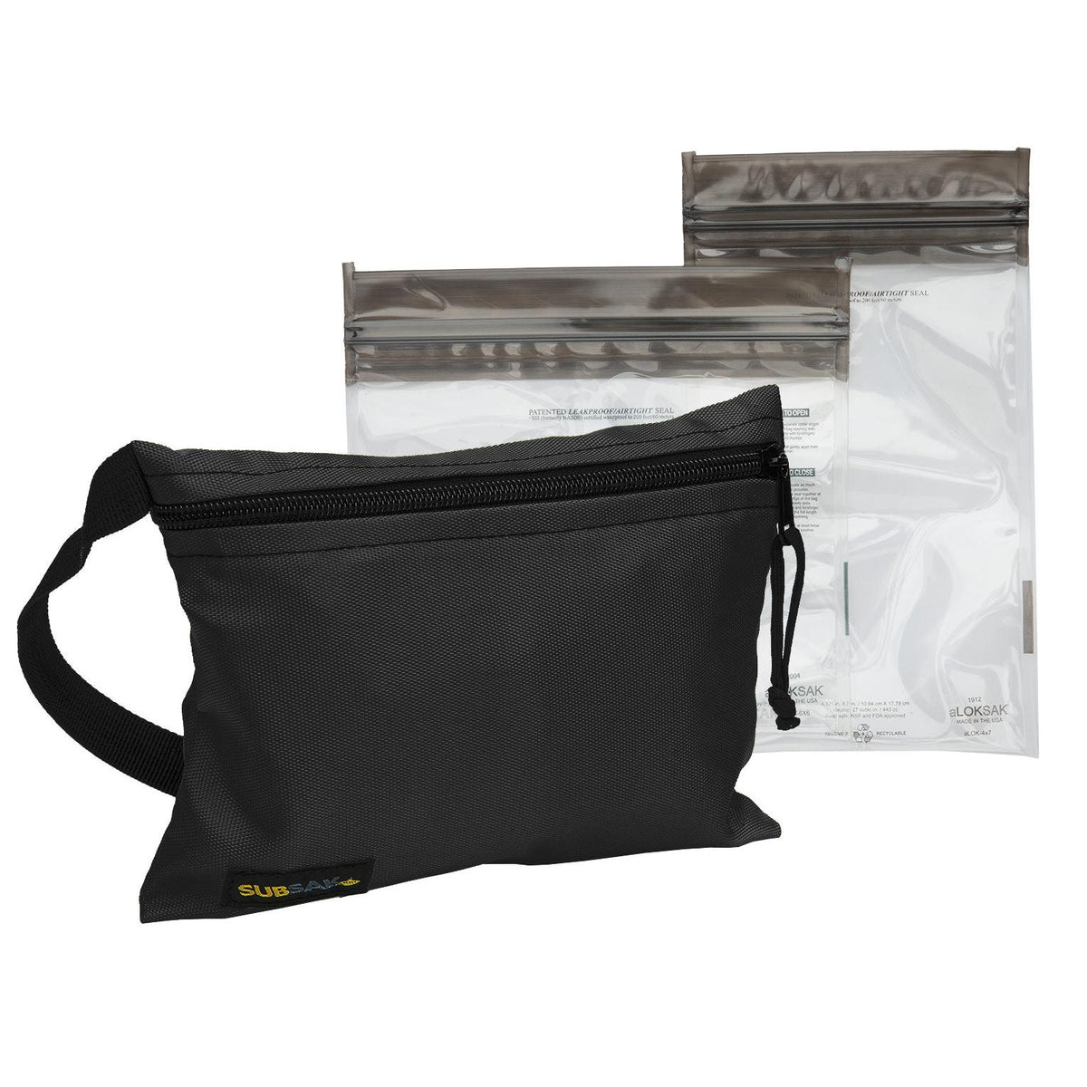 Comes with two aLoksak dry bags.