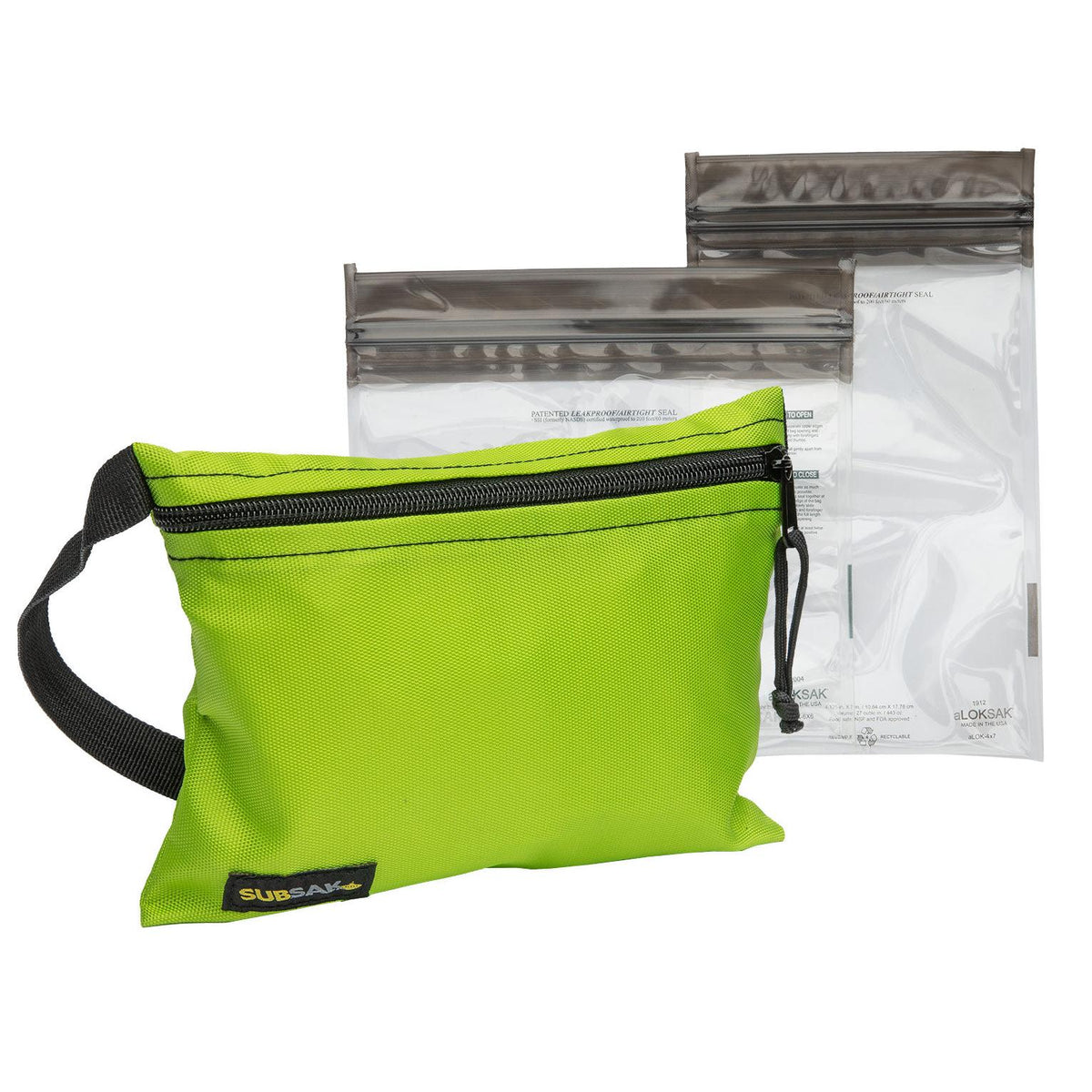 Comes with two aLoksak dry bags.