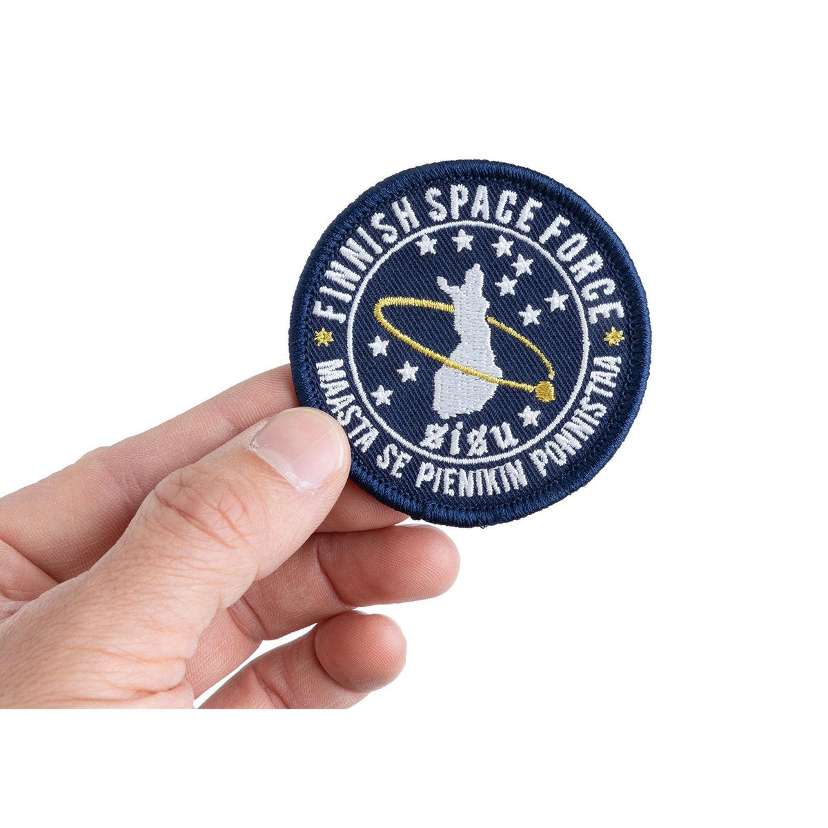Varusteleka Finnish Space Force Morale Patch, 65 mm