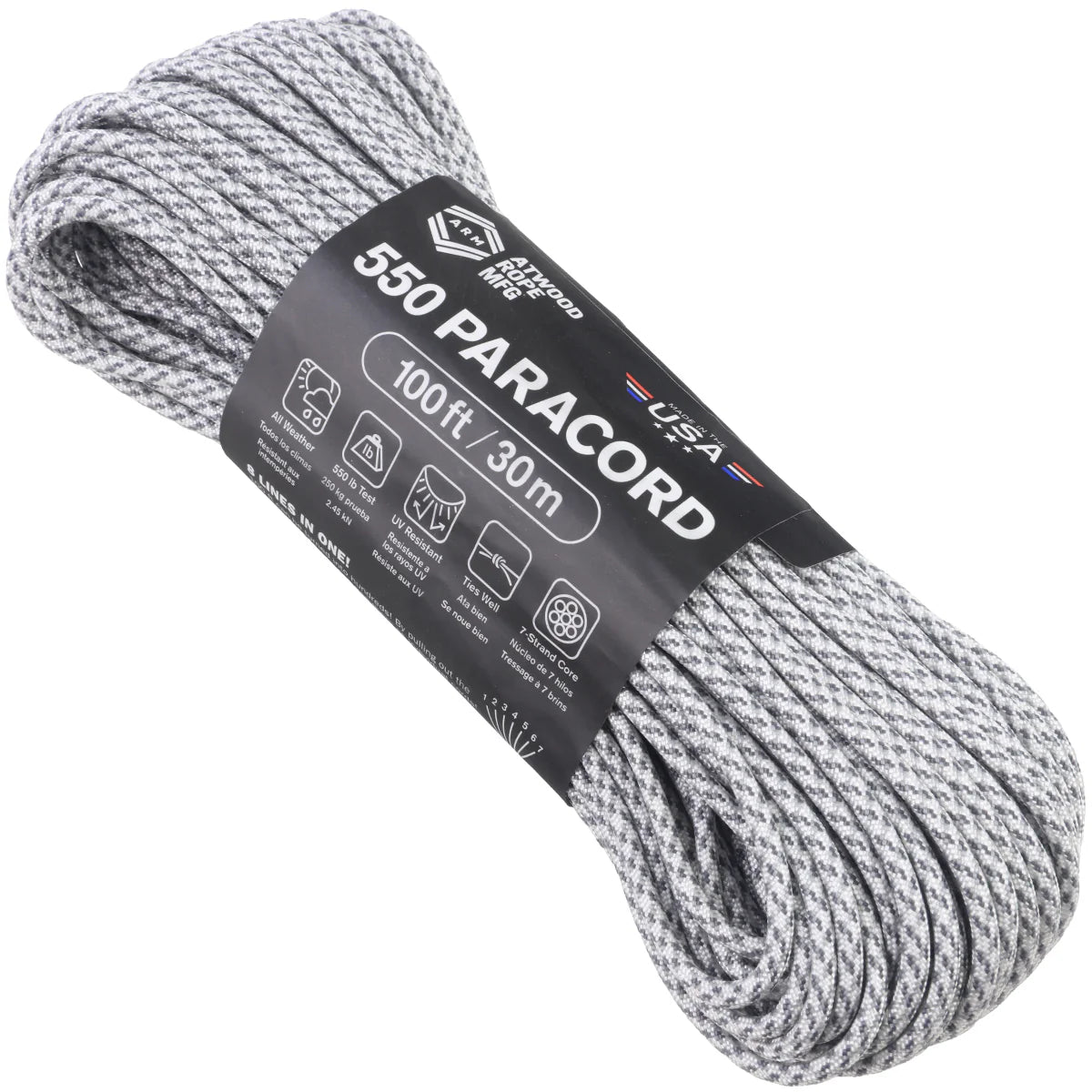 Atwood Rope 550 Paracord, 30 m 