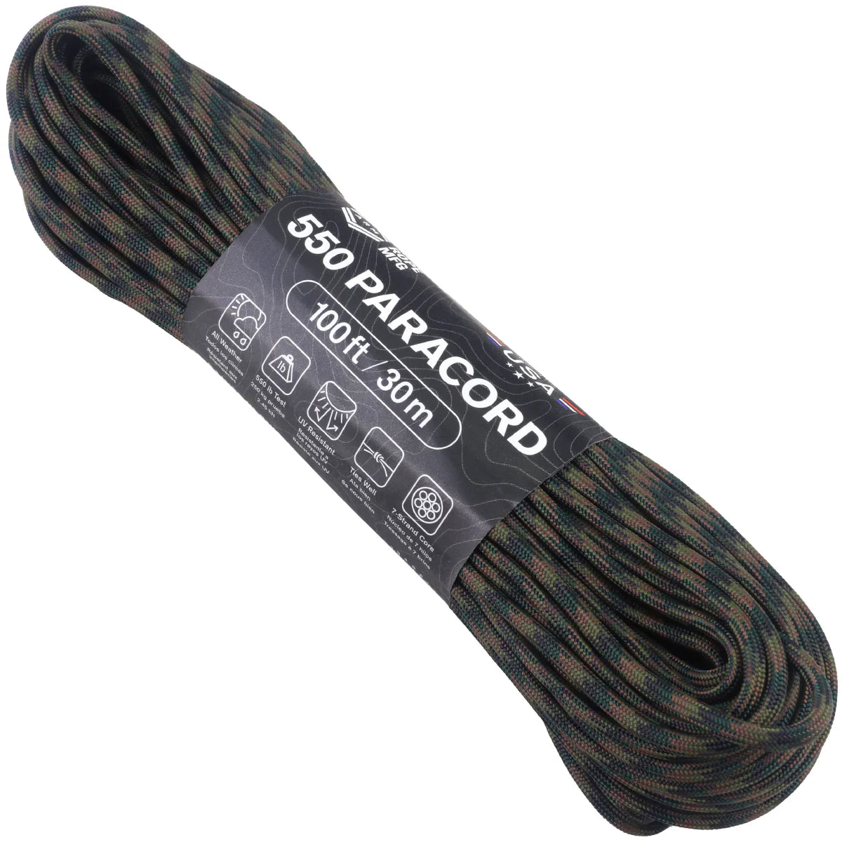Atwood Rope 550 Paracord, 30 m 