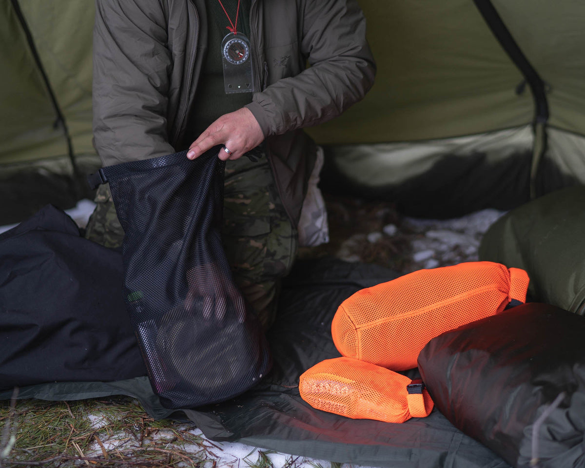 Savotta Rolltop Mesh Stuff Sack