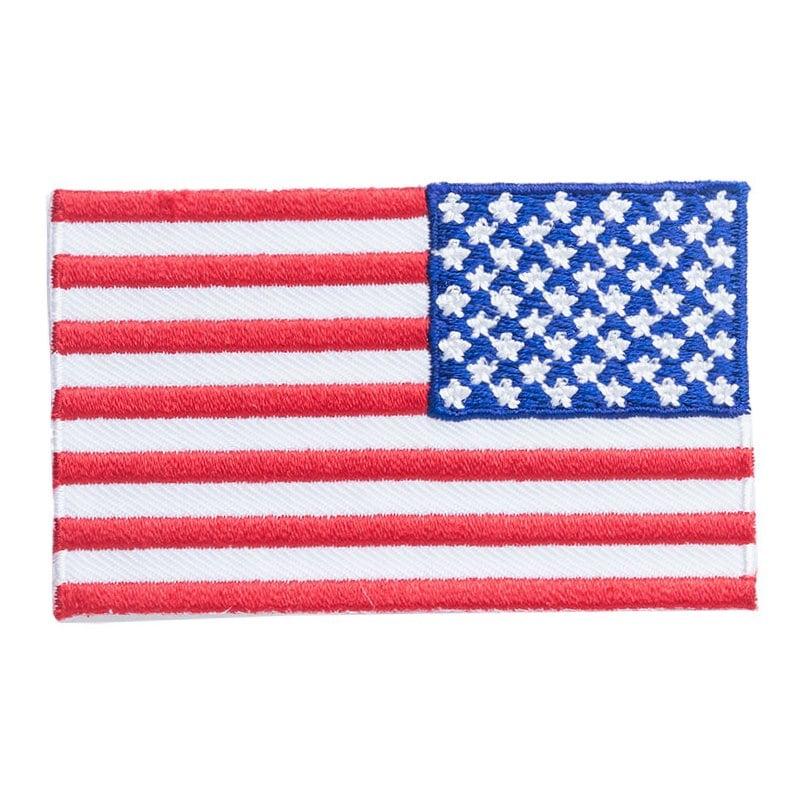 Varusteleka USA Flag Patch, Reversed, 77 x 47 mm