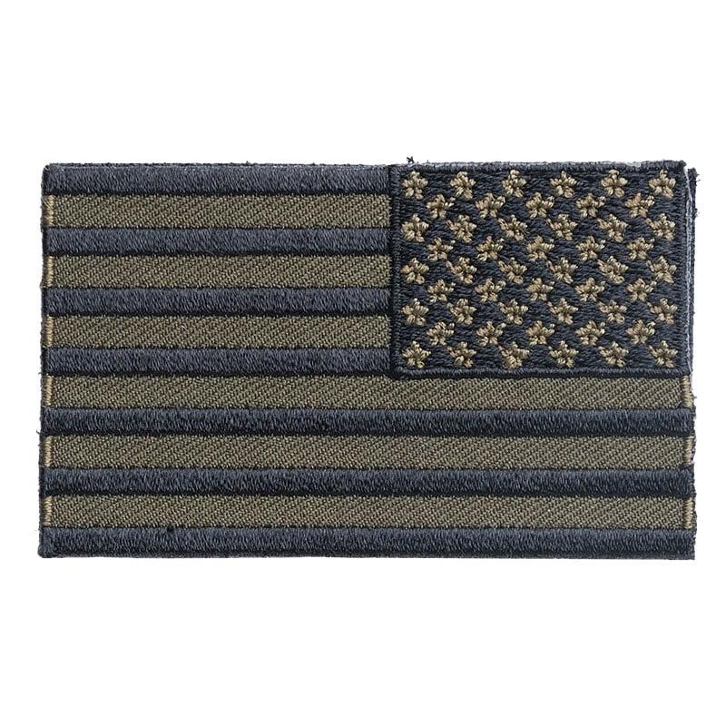 Varusteleka USA Flag Patch, Reversed, 77 x 47 mm