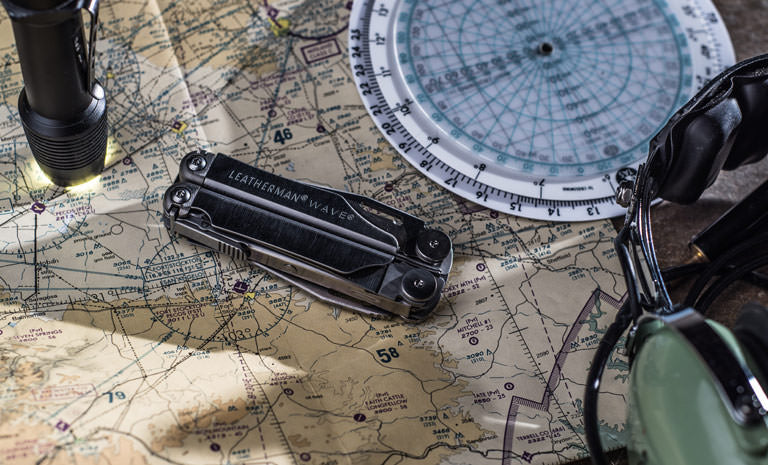 Leatherman Wave+ Multifunktionswerkzeug, Schwarz